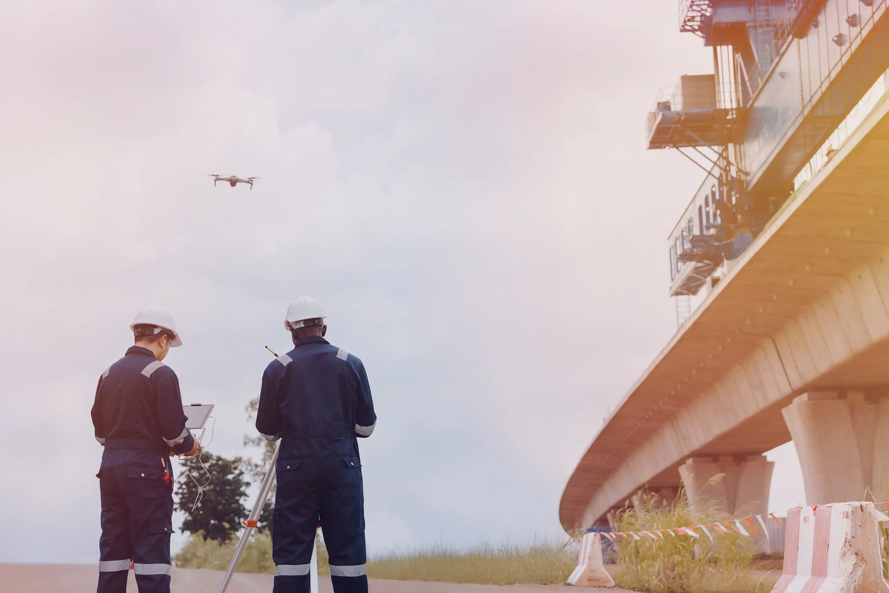 ドローン撮影画像